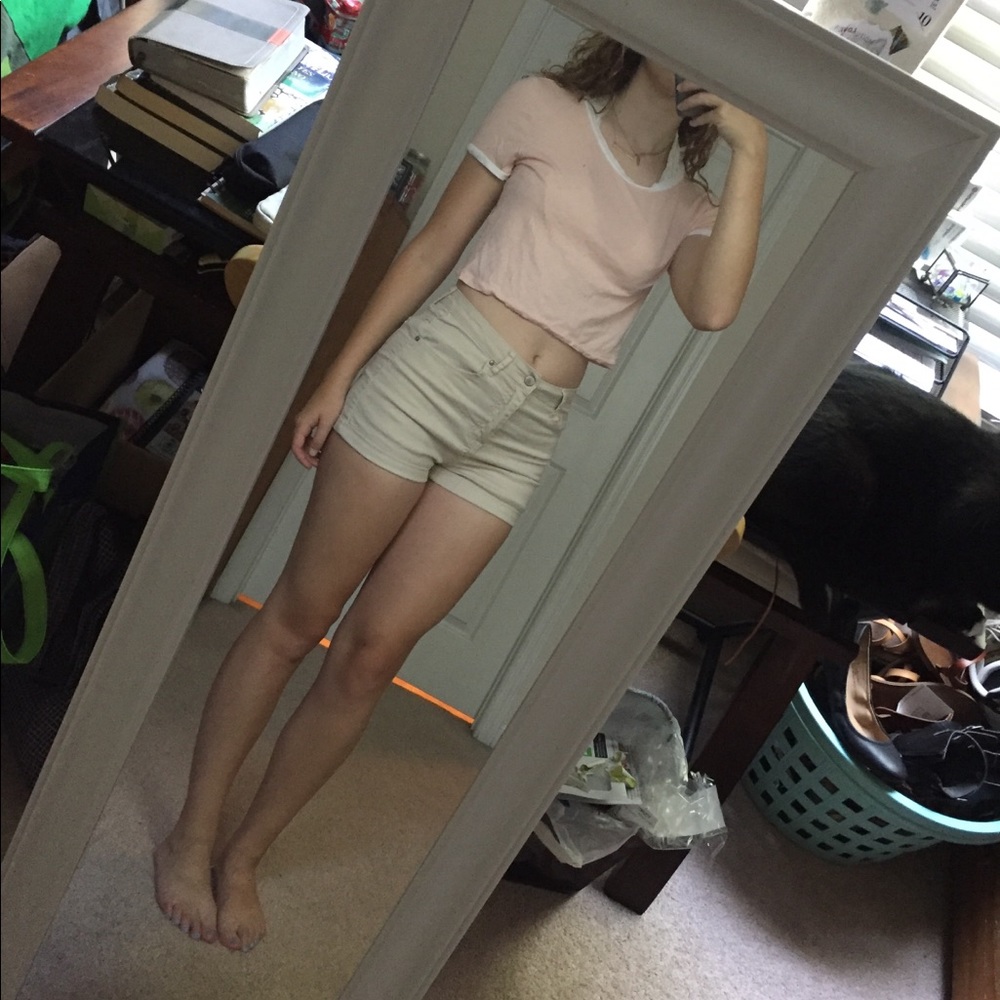 Forever 21 super cropped top